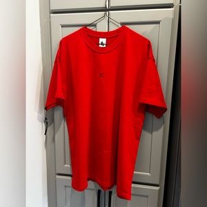 NikeLab X OffWhite Red Matthew M Williams Tee